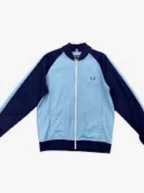 Fred Perry Sportswear Track Jacket XXL Bomber Style Full Zip Logo NWT